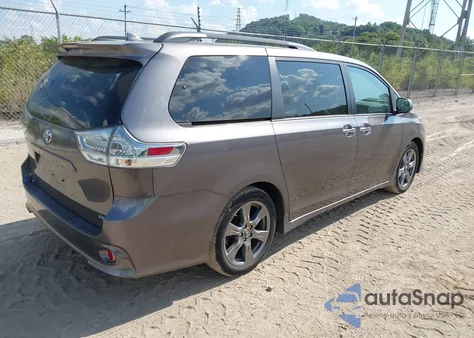 2018 Toyota Sienna Se 8 Passenger from USA, damaged, VIN 5TDXZ3DC3JS914963